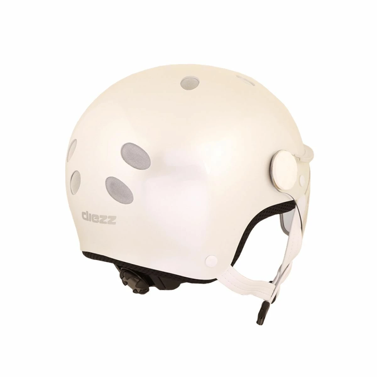 Diezz Casque City Color Visière Blanc 8 Diezz Casque City Color Visière Blanc – Image 6