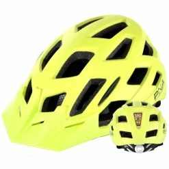 PNA Casque Vtt Jaune Mat Led