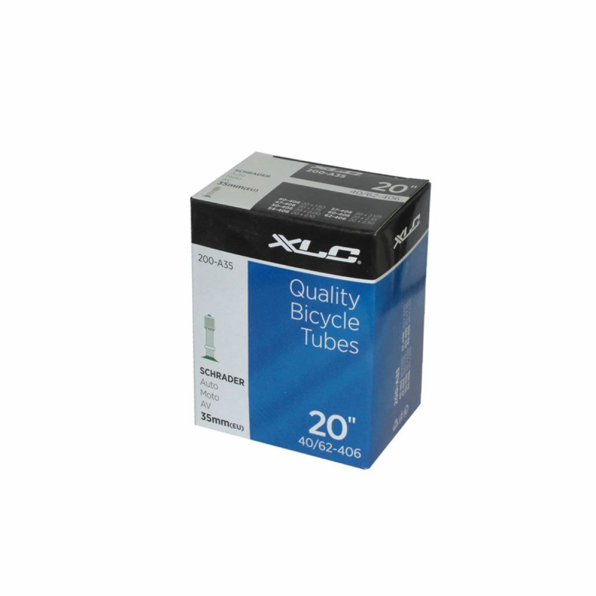 XLC Chambre à Air 20x1.5/2.5 Valve Schrader 3 XLC Chambre à Air 20x1.5/2.5 Valve Schrader