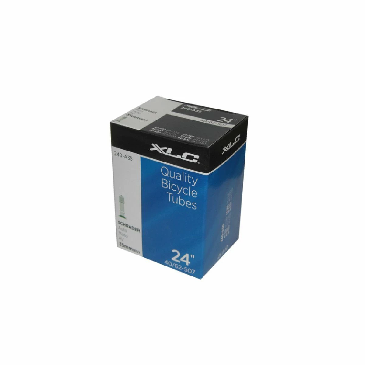 XLC Chambre à Air 24x1.5/2.5 Valve Schrader 3 XLC Chambre à Air 24x1.5/2.5 Valve Schrader