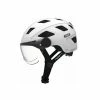 ABUS Casque Hyban + Blanc -Le Marché du Vélo Soldes Magasin 7202 abus casque hyban blanc 2x