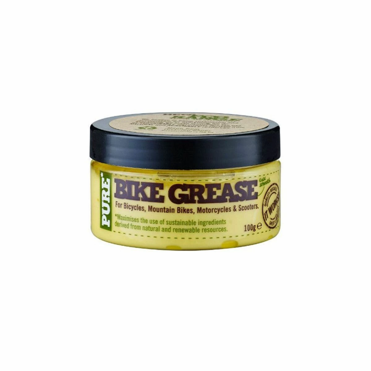 Weldtite Graisse Pour Vélo PURE Biodégrable 100g 3 Weldtite Graisse Pour Vélo PURE Biodégrable 100g