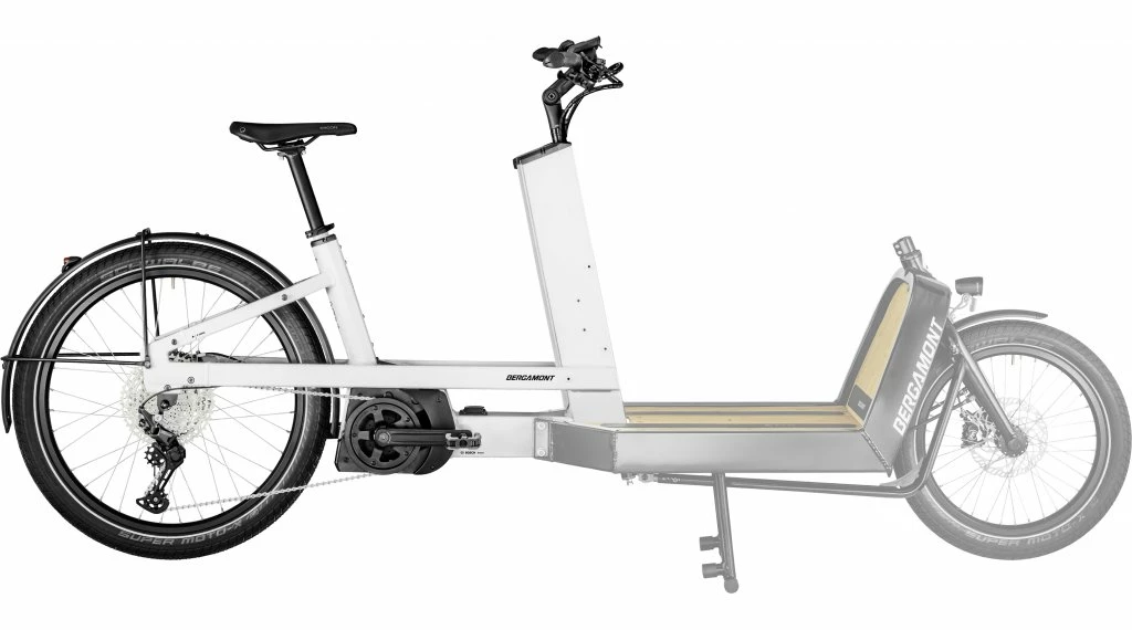 Bergamont E-Cargoville LJ Edition Gr. Onesize Shiny Blanc Mod. 2023 3 Bergamont E-Cargoville LJ Edition Gr. Onesize Shiny Blanc Mod. 2023