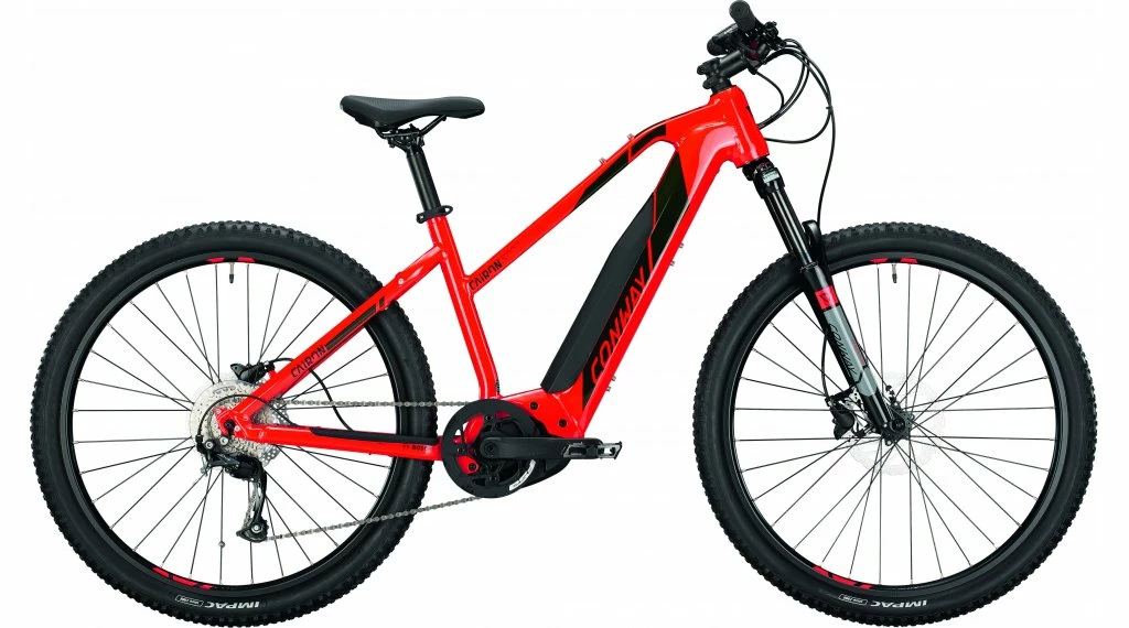 Conway Cairon S 227 27.5" VTT Vélo électrique S Rouge/noir Mod. 2021 3 Conway Cairon S 227 27.5" VTT Vélo électrique S Rouge/noir Mod. 2021