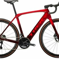 Trek Domane+ SLR 9 Mod. 2023 -Le Marché du Vélo Soldes Magasin ERRD Tk3DPSR9 TREK DOMANE PLUS SLR 9 CARBON RED SMOKE il