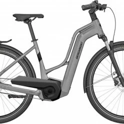 Bergamont E-Horizon N5e FH Belt Amsterdam Titane Argent Mod. 2023