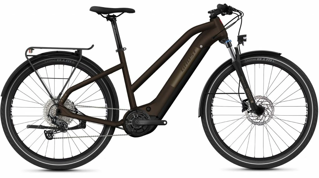 GHOST BIKES Ghost E-Square Trekking Advanced 27.5" Vélo De Trekking électrique Femmes, Darkchoco/metbrown Mod. 2021 3 GHOST BIKES Ghost E-Square Trekking Advanced 27.5" Vélo De Trekking électrique Femmes, Darkchoco/metbrown Mod. 2021