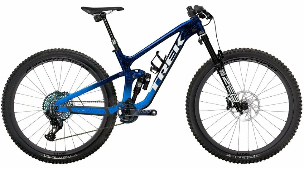 Trek Slash 9.9 XX1 AXS Flight Attendant P1 Mat Navy Smoke/alpine Bleu/splatter Fade Mod. 2023 3 Trek Slash 9.9 XX1 AXS Flight Attendant P1 Mat Navy Smoke/alpine Bleu/splatter Fade Mod. 2023