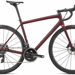 Specialized Aethos Pro SRAM Force ETap AXS 28" Vélo Gr. 61cm Maroon/noir Tint Edge Fade Mod. 2022