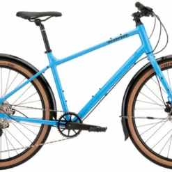 KONA Dew Deluxe 27.5" Vélo Gr. XL Gloss Azure Bleu Mod. 2022- Objet De Démonstration- LACKSCHADEN