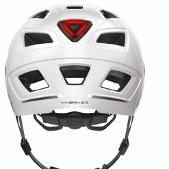 ABUS Casque Hyban 2.0 Blanc -Le Marché du Vélo Soldes Magasin ca86904 abus casque hyban 2 0 blanc 3 2x